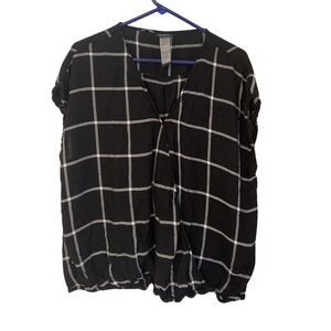 Torrid Plaid Crossover Top